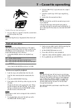 Preview for 29 page of Tascam CC-222SL Owner'S Manual