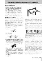 Preview for 7 page of Tascam CD-01U Professional Owner'S Manual