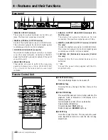 Preview for 12 page of Tascam CD-01U Professional Owner'S Manual