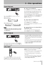 Предварительный просмотр 19 страницы Tascam CD-160MK Owner'S Manual