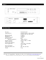 Предварительный просмотр 2 страницы Tascam CD-160mkII Technical Documentation