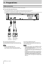 Предварительный просмотр 14 страницы Tascam CD-200BT Owner'S Manual