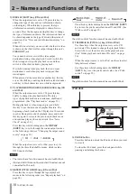 Preview for 10 page of Tascam CD-200i Owner'S Manual