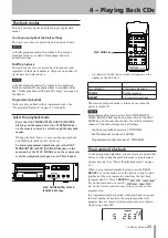 Preview for 25 page of Tascam CD-200i Owner'S Manual