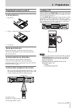 Предварительный просмотр 17 страницы Tascam CD-200SB Owner'S Manual