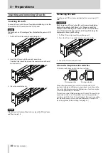 Предварительный просмотр 18 страницы Tascam CD-200SB Owner'S Manual