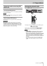 Preview for 19 page of Tascam CD-200SB Owner'S Manual