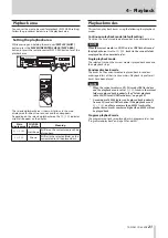 Preview for 21 page of Tascam CD-200SB Owner'S Manual