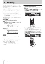Preview for 30 page of Tascam CD-200SB Owner'S Manual