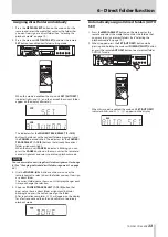 Preview for 33 page of Tascam CD-200SB Owner'S Manual