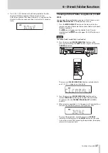 Preview for 37 page of Tascam CD-200SB Owner'S Manual