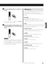 Предварительный просмотр 43 страницы Tascam CD-240 Owner'S Manual