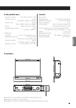 Предварительный просмотр 49 страницы Tascam CD-240 Owner'S Manual