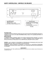 Предварительный просмотр 4 страницы Tascam CD-305 Owner'S Manual