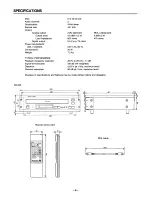 Preview for 5 page of Tascam CD-305 Owner'S Manual