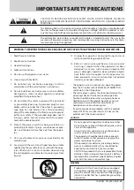 Предварительный просмотр 3 страницы Tascam CD-400U DAB Owner'S Manual