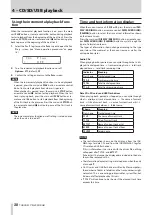 Предварительный просмотр 30 страницы Tascam CD-400U DAB Owner'S Manual