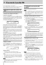 Preview for 76 page of Tascam CD-400U DAB Owner'S Manual