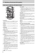 Предварительный просмотр 100 страницы Tascam CD-400U DAB Owner'S Manual