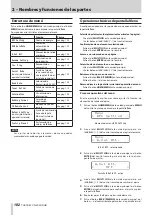 Preview for 102 page of Tascam CD-400U DAB Owner'S Manual