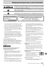 Preview for 129 page of Tascam CD-400U DAB Owner'S Manual