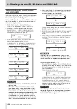 Preview for 152 page of Tascam CD-400U DAB Owner'S Manual