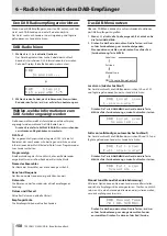 Preview for 158 page of Tascam CD-400U DAB Owner'S Manual