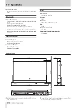 Preview for 212 page of Tascam CD-400U DAB Owner'S Manual