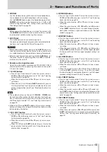 Preview for 13 page of Tascam CD-400U Owner'S Manual