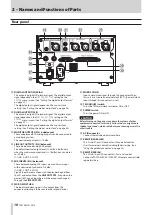 Предварительный просмотр 10 страницы Tascam CD-9010 Owner'S Manual