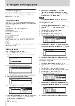 Предварительный просмотр 26 страницы Tascam CD-9010 Owner'S Manual