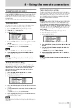 Предварительный просмотр 33 страницы Tascam CD-9010 Owner'S Manual