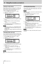 Предварительный просмотр 34 страницы Tascam CD-9010 Owner'S Manual