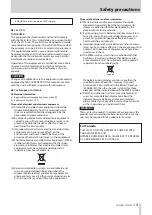 Preview for 3 page of Tascam CD-9010CF Owner'S Manual