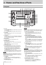 Предварительный просмотр 10 страницы Tascam CD-9010CF Owner'S Manual