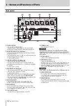 Preview for 12 page of Tascam CD-9010CF Owner'S Manual