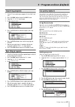 Preview for 31 page of Tascam CD-9010CF Owner'S Manual