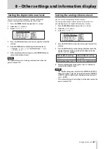 Preview for 41 page of Tascam CD-9010CF Owner'S Manual