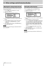 Preview for 42 page of Tascam CD-9010CF Owner'S Manual