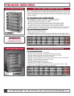 Preview for 8 page of Tascam CD-A500 Specification Sheet