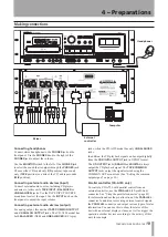 Preview for 19 page of Tascam CD-A550 Owner'S Manual