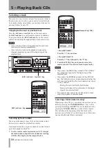 Preview for 24 page of Tascam CD-A550 Owner'S Manual