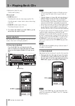 Preview for 30 page of Tascam CD-A550 Owner'S Manual