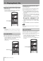 Preview for 32 page of Tascam CD-A550 Owner'S Manual