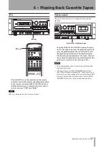 Preview for 37 page of Tascam CD-A550 Owner'S Manual