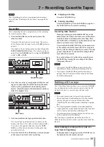 Preview for 39 page of Tascam CD-A550 Owner'S Manual