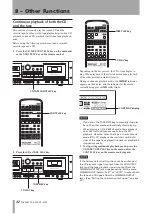 Preview for 42 page of Tascam CD-A550 Owner'S Manual