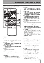 Предварительный просмотр 13 страницы Tascam CD-A550mkII Owner'S Manual