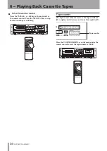 Preview for 34 page of Tascam CD-A550mkII Owner'S Manual