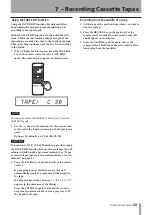 Предварительный просмотр 39 страницы Tascam CD-A550mkII Owner'S Manual